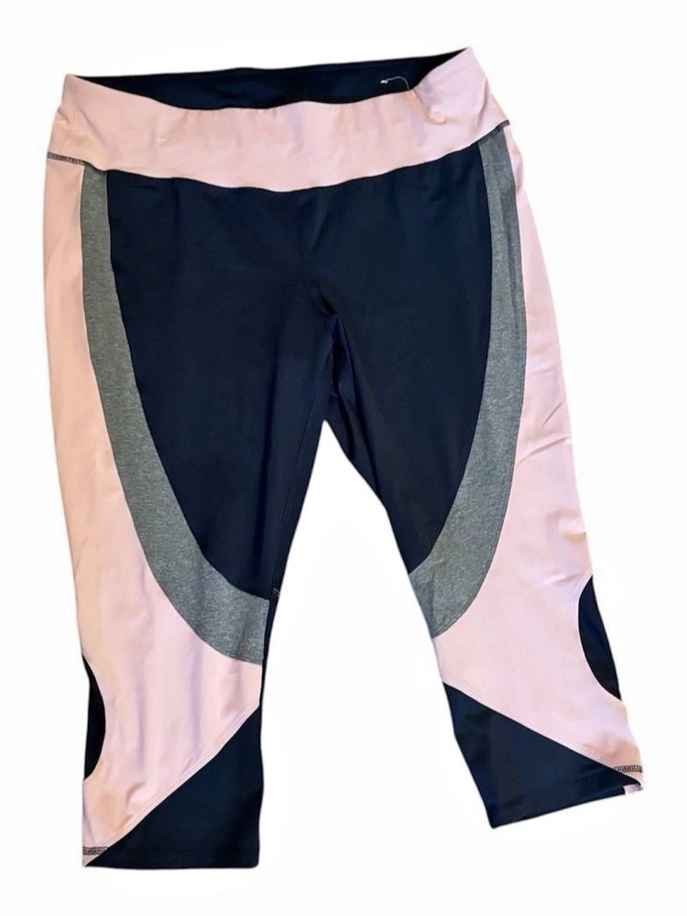 LIVI Active Color Block Athletic Leggings Pink Size 18/20